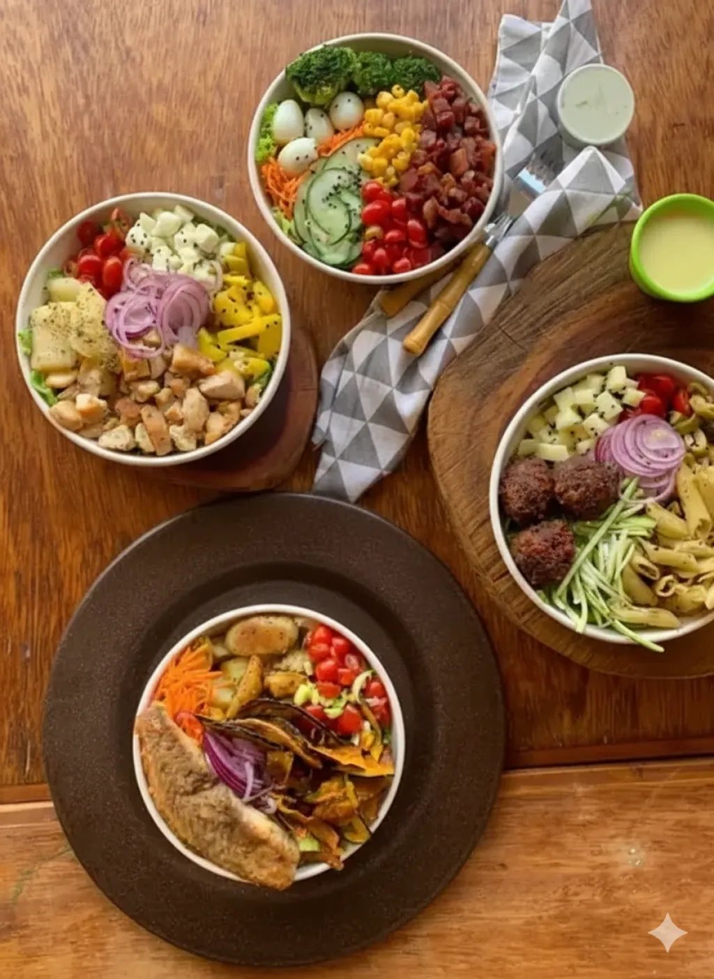 COMBO 5 SALADAS