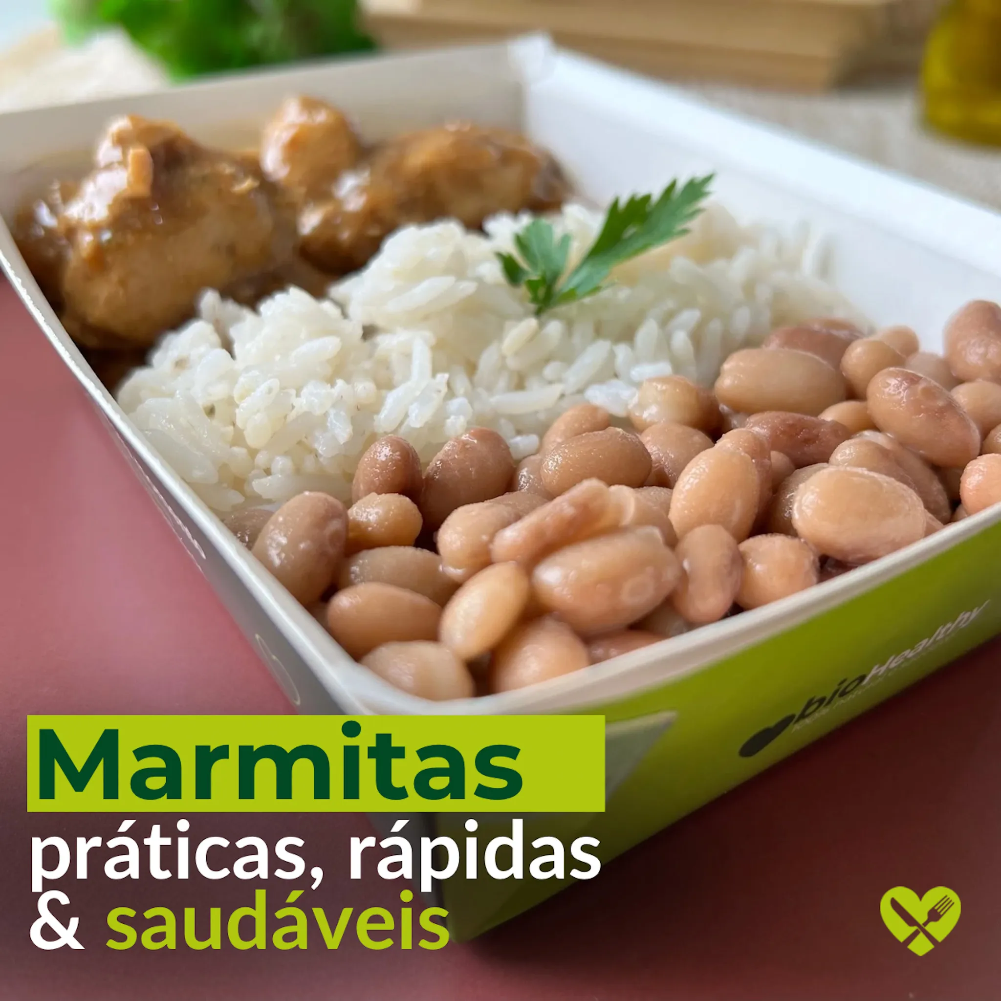 Marmitas práticas e saudáveis 