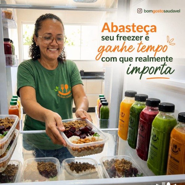 Freezer abastecido