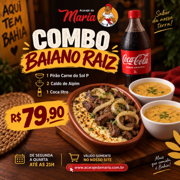 COMBO BAIANO RAIZ