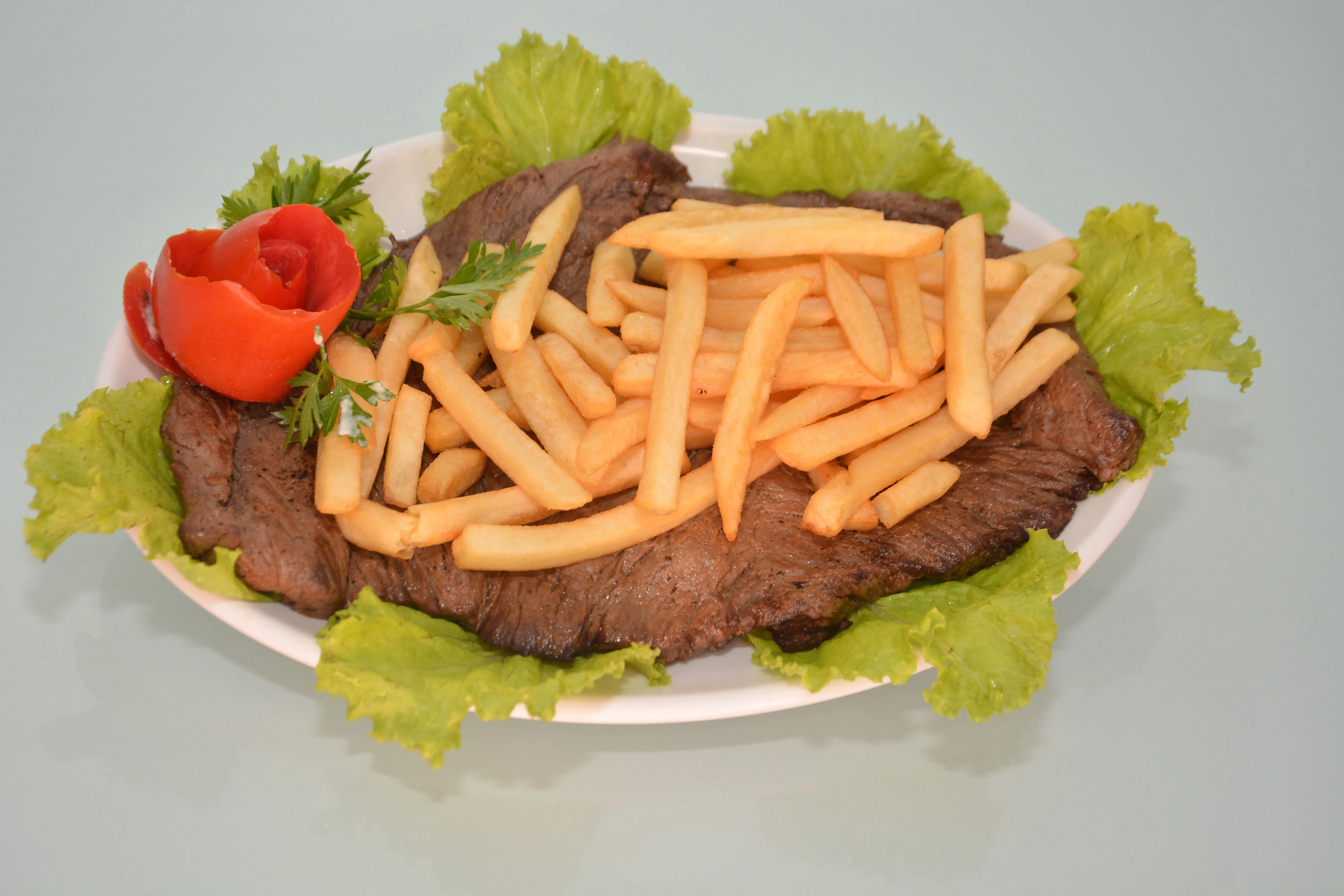 1/2 Filé de Boi Com Fritas