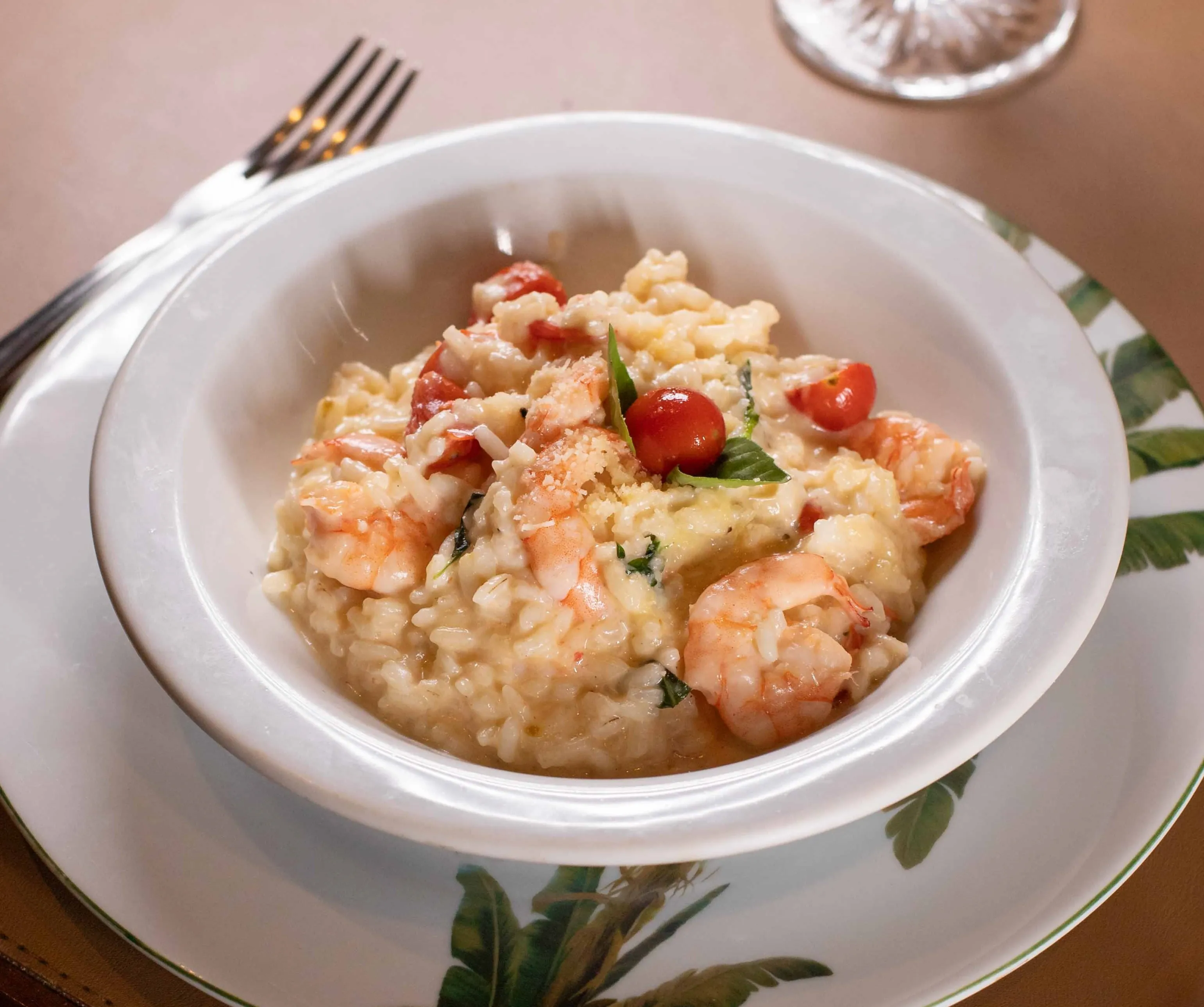 Risotto Pupunha di Gamberi Caprese - Fit