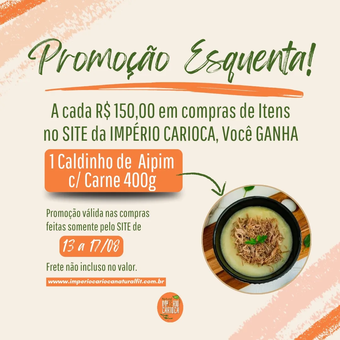 QUER UM CALDINHO?! 