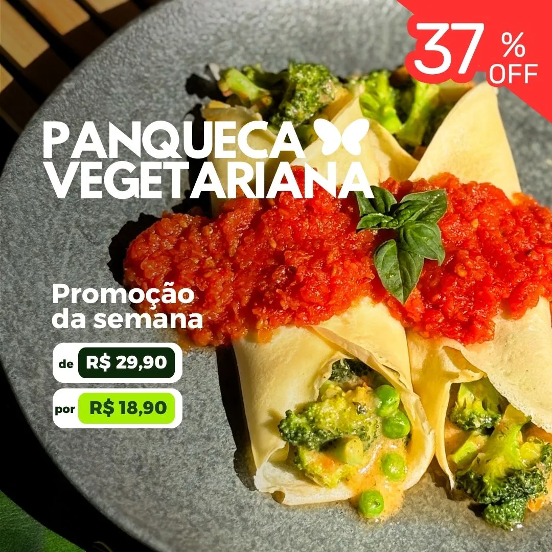 panqueca vegetariana