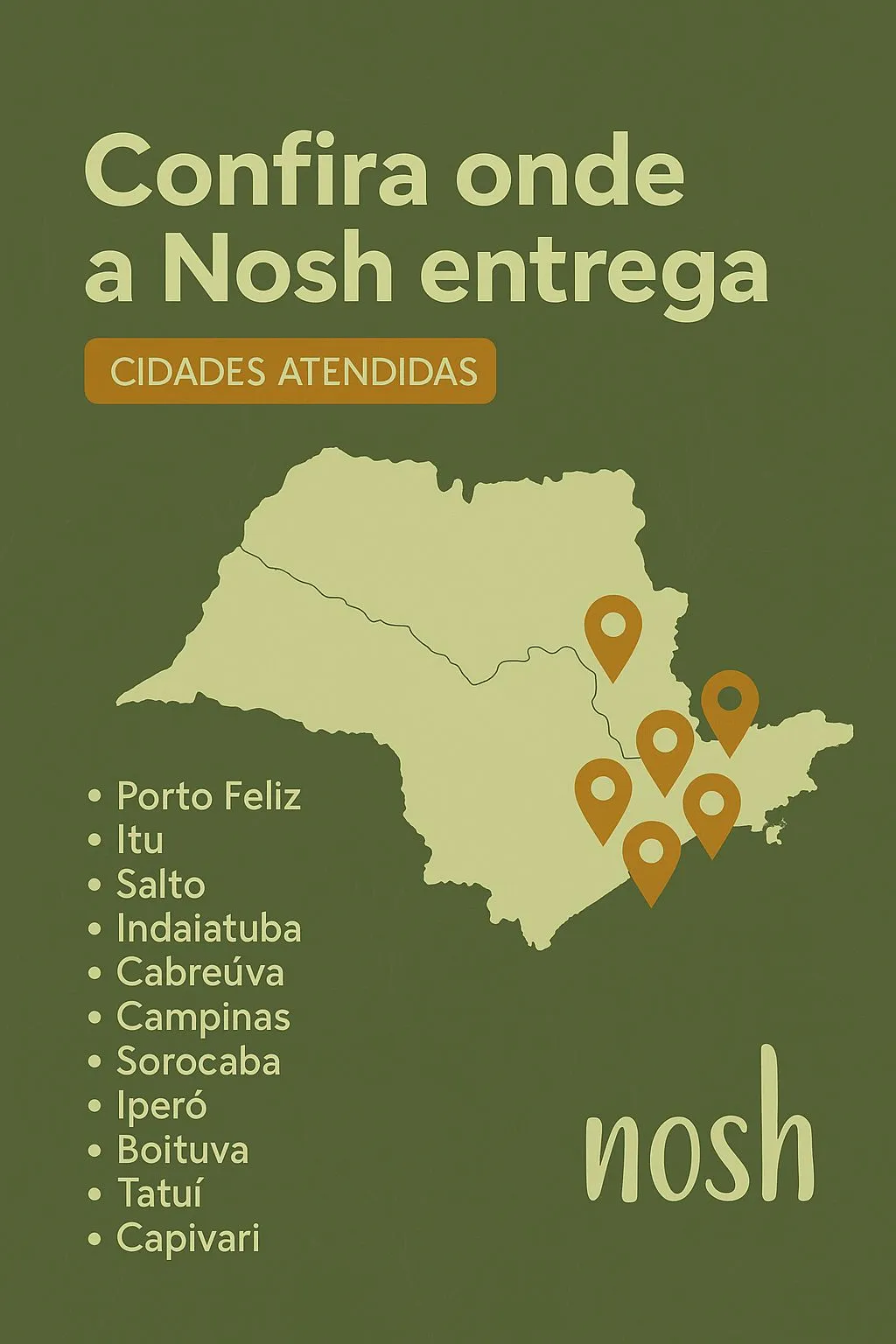 REGIÃO DE ENTREGAS 