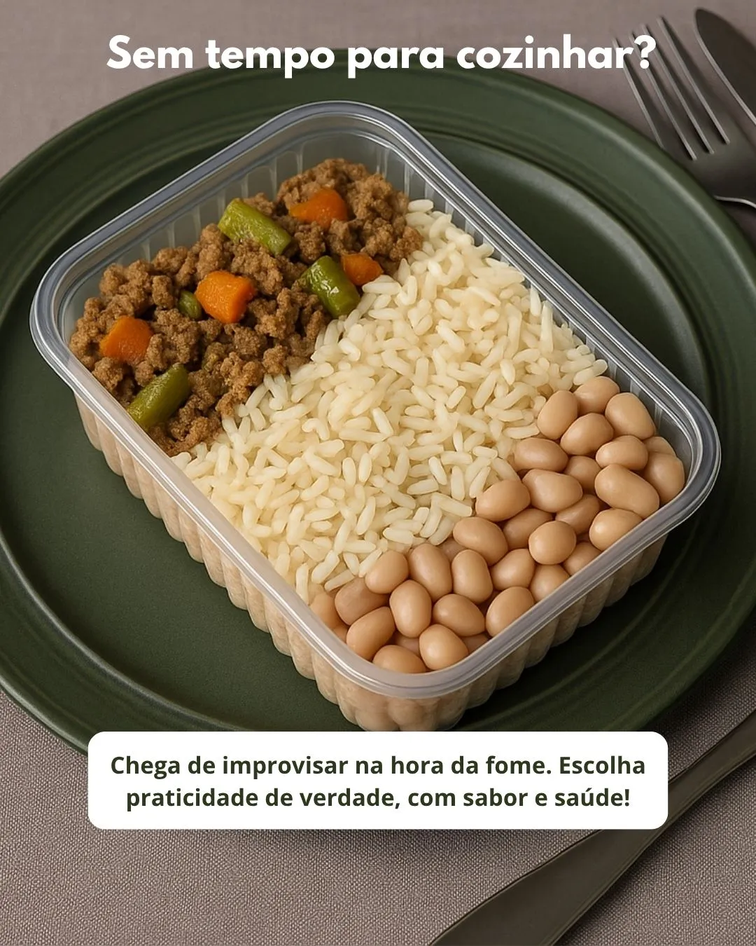 Sem tempo para cozinhar