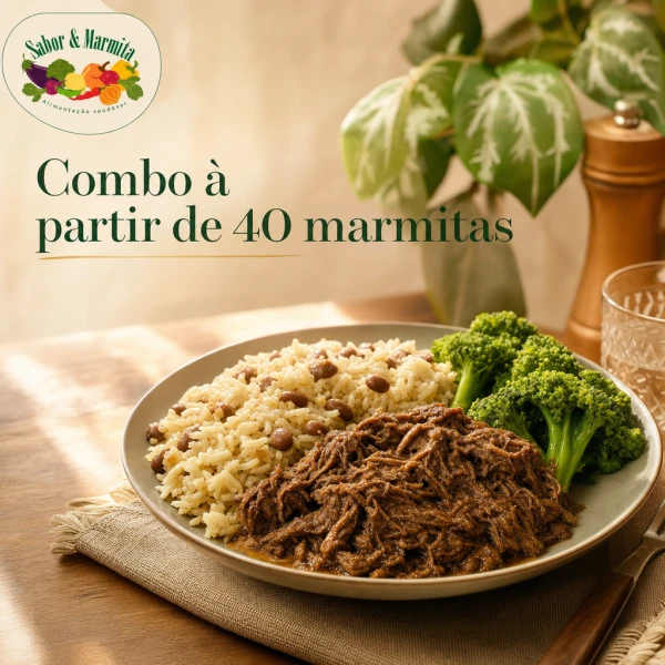 Combo à partir de 40 marmitas