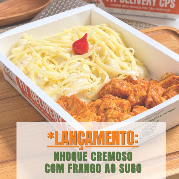 lançamento nhoque frango