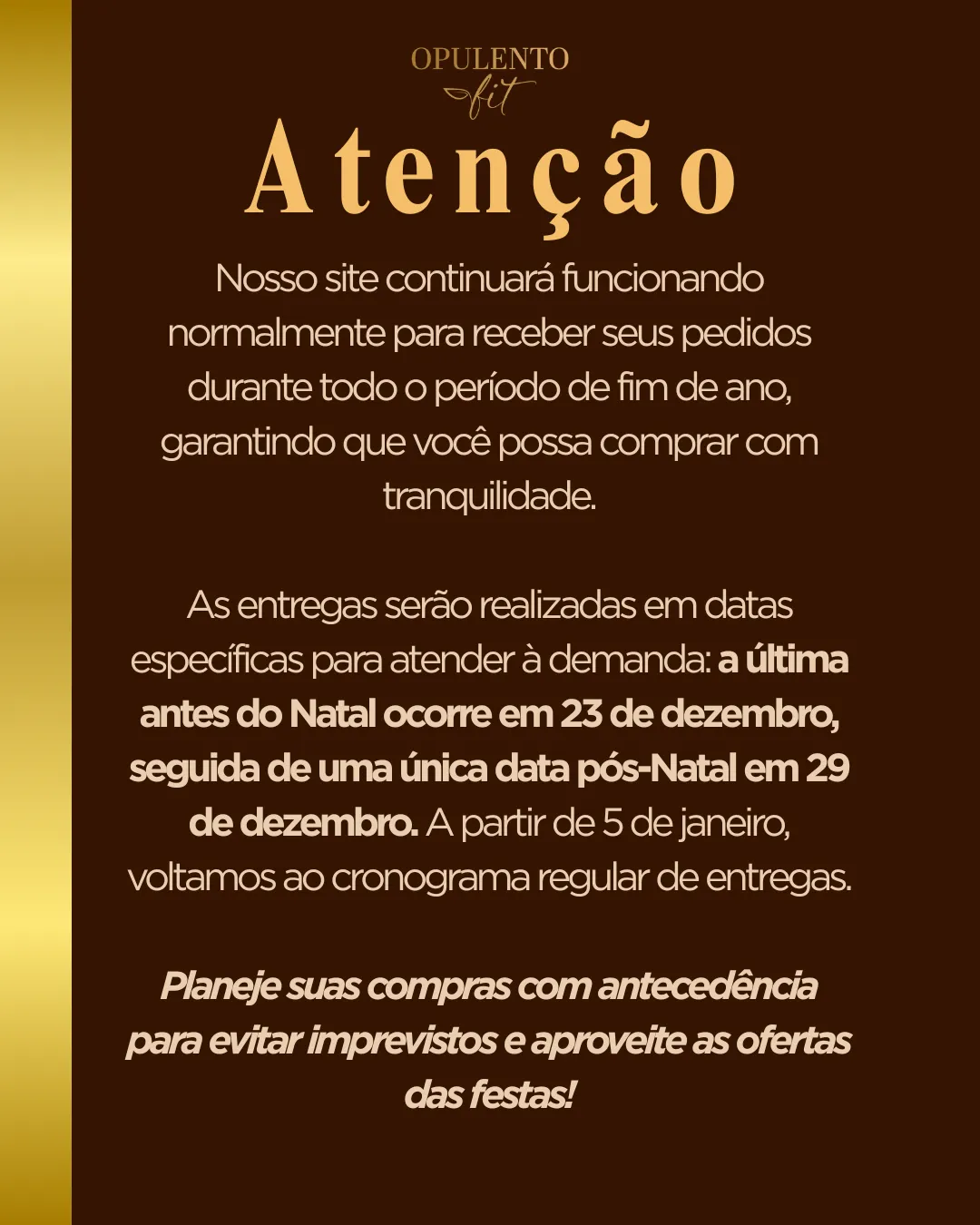 informativo fim de ano