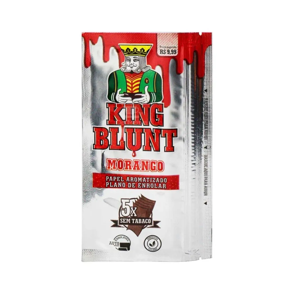 SEDA BLUNT KING MIX SABOR:MORANGO